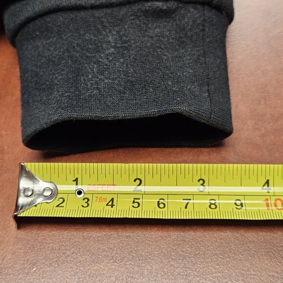 Burberry Long Sleeve Pullover Front Snap Pockets Relaxed Fit Crewneck Bk Sz S - Picture 16 of 16